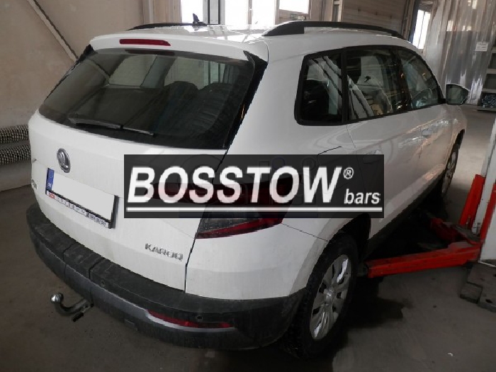 Anhängerkupplung für Skoda-Karoq, Baureihe 2017-2023 abnehmbar