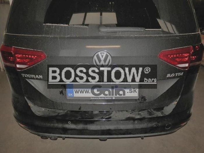 Anhängerkupplung für VW-Touran Van, Baureihe 2023- abnehmbar