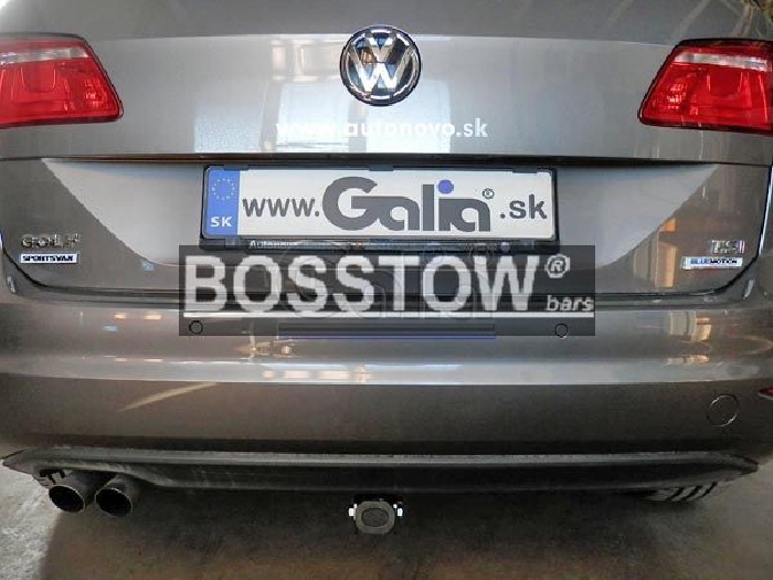 Anhängerkupplung für VW-Golf - 2013-2018 VII Sportsvan Ausf.:  horizontal