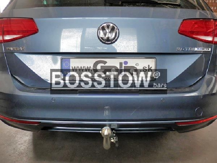 Anhängerkupplung für VW-Passat - 2014- 3c, incl. 4-Motion, Limousine Ausf.:  horizontal