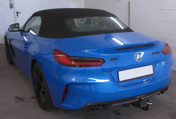 Anhängerkupplung für BMW-Z4 G29 Roadster, M40i, nur für Heckträgerbetrieb, Montage nur bei uns im Haus, Baureihe 2018- V-abnehmbar