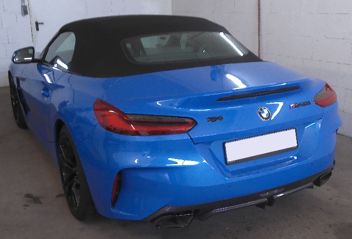 Anhängerkupplung für BMW-Z4 G29 Roadster, M40i, nur für Heckträgerbetrieb, Montage nur bei uns im Haus, Baureihe 2018- V-abnehmbar