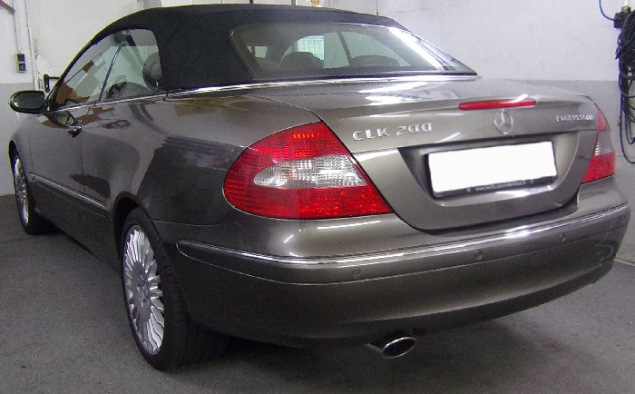 Anhängerkupplung für Mercedes-CLK Cabrio A209, Baureihe 2002- V-abnehmbar
