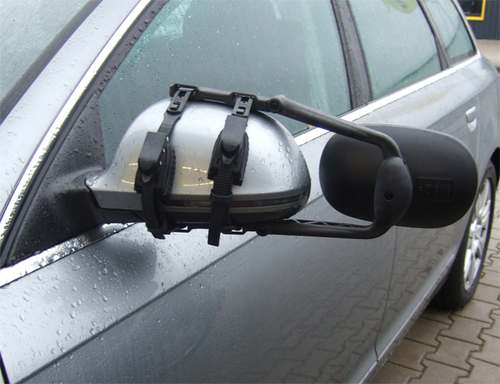 Nissan Patrol Bj. 1991 kompatibler Quick Lock RK Reich Wohnwagenspiegel u. Caravanspiegel