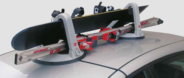 Fabbri Magnet Ski-/ Snowboardträger für Audi Q3, 5-T SUV Bj. 2012-, m. geschlossener Reling