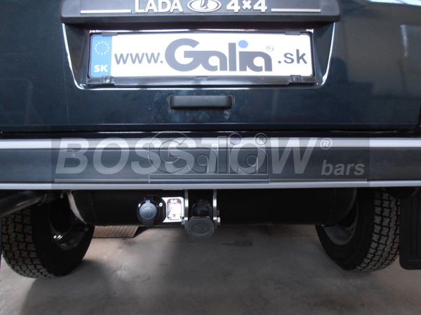 Anhängerkupplung für Lada-Niva spez. Fahrzeuge mit Gasanlage, Baureihe 1979-1995 abnehmbar