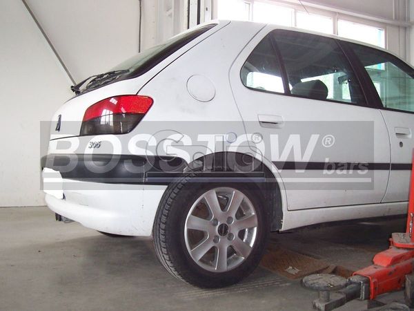Anhängerkupplung für Peugeot-306 Fließheck, nicht Cabrio, Baureihe 1993-1997 abnehmbar