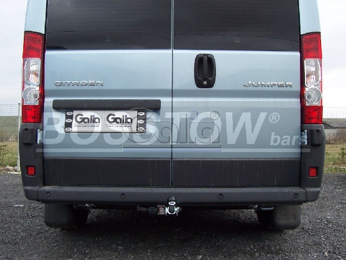 Anhängerkupplung für Citroen-Jumper - 2014- Kasten, Bus, alle Radstände L1, L2, L3, L4, XL Ausf.:  horizontal