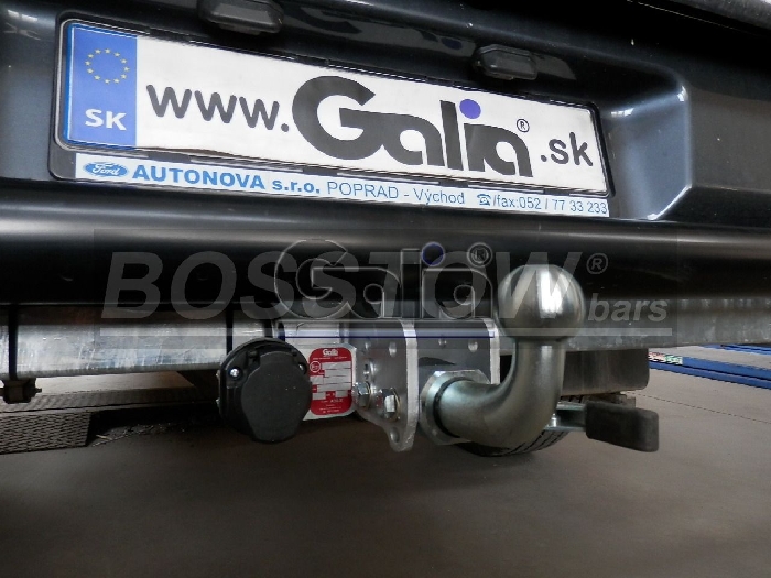 Anhängerkupplung für Mazda-BT- 50 - 2012- 4WD m. Rohrstoßfänger Ausf.:  horizontal