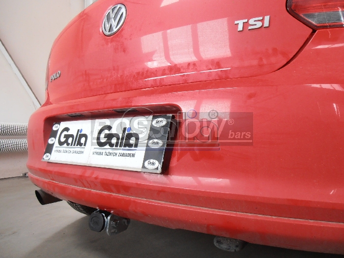 Anhängerkupplung für VW-Polo - 2009-2014 (6R)GTI Ausf.:  horizontal