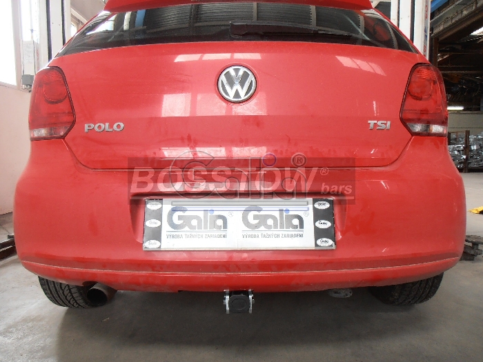 Anhängerkupplung für VW-Polo - 2009-2014 (6R)GTI Ausf.:  horizontal