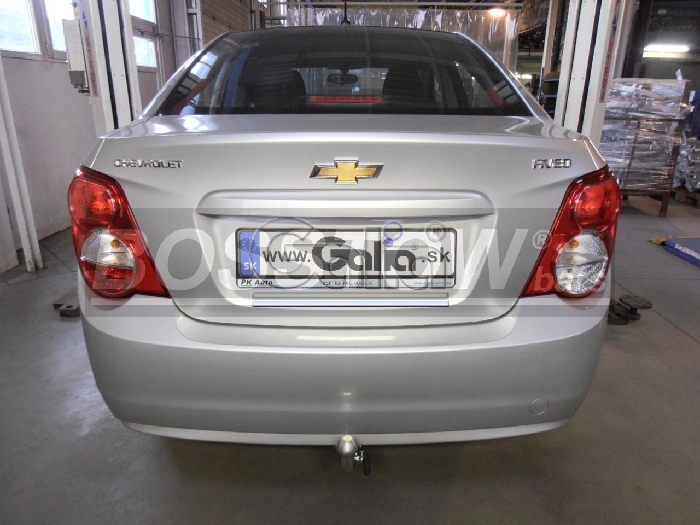 Anhängerkupplung für Chevrolet-Aveo Limousine, Baureihe 2011- abnehmbar  Anhängerkupplung für Chevrolet-Aveo Limousine, Baureihe 2011- abnehmbar