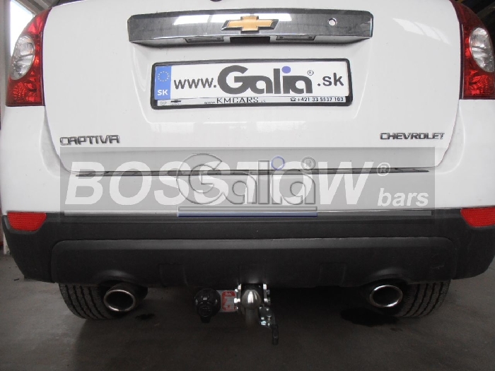 Anhängerkupplung für Opel-Antara Fzg. mit Elektrosatz Vorbereitung, Baureihe 2011-2015 abnehmbar  Anhängerkupplung für Opel-Antara Fzg. mit Elektrosatz Vorbereitung, Baureihe 2011-2015 abnehmbar