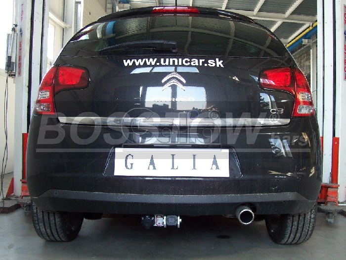Anhängerkupplung für Citroen-C3 Fließheck, auch X-TR, Baureihe 2002-2005 abnehmbar