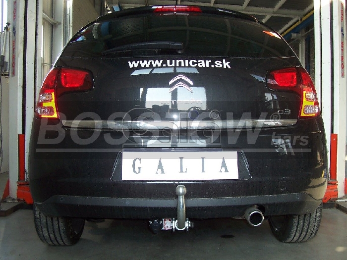 Anhängerkupplung für Citroen-C3 Fließheck, auch X-TR, Baureihe 2005-2009 abnehmbar  Anhängerkupplung für Citroen-C3 Fließheck, auch X-TR, Baureihe 2005-2009 abnehmbar