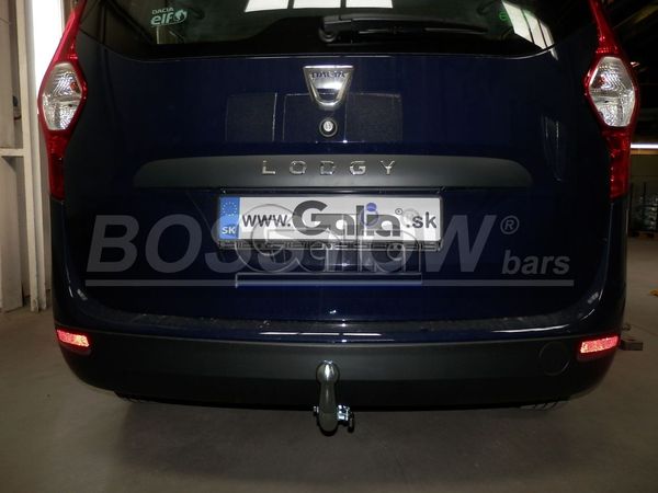 Anhängerkupplung für Dacia-Lodgy 7-Sitzer, Baureihe 2012- abnehmbar