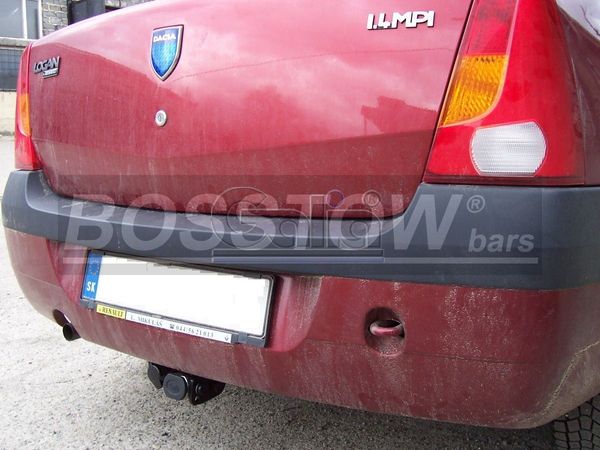 Anhängerkupplung für Dacia-Logan Limousine, Baureihe 2005-2008 abnehmbar Anhängerkupplung für Dacia-Logan Limousine, Baureihe 2005-2008 abnehmbar
