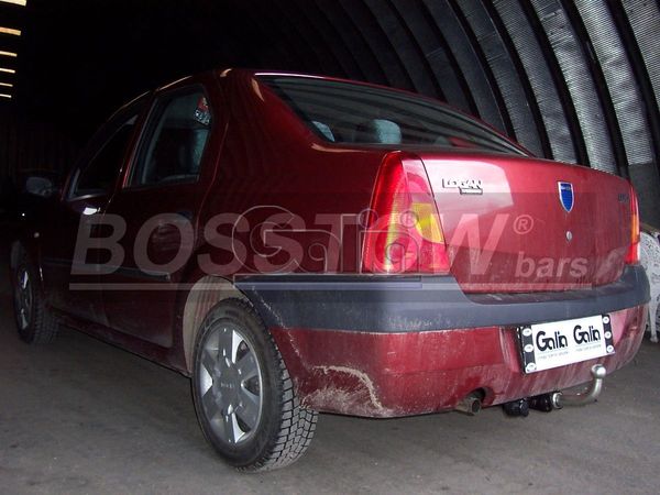 Anhängerkupplung für Dacia-Logan Limousine, Baureihe 2008-2012 abnehmbar Anhängerkupplung für Dacia-Logan Limousine, Baureihe 2008-2012 abnehmbar