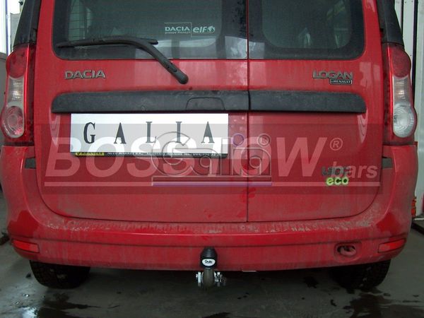Anhängerkupplung für Dacia-Logan Kombi MCV, spez. Fzg. mit Gasanlage, Baureihe 2007-2012 abnehmbar