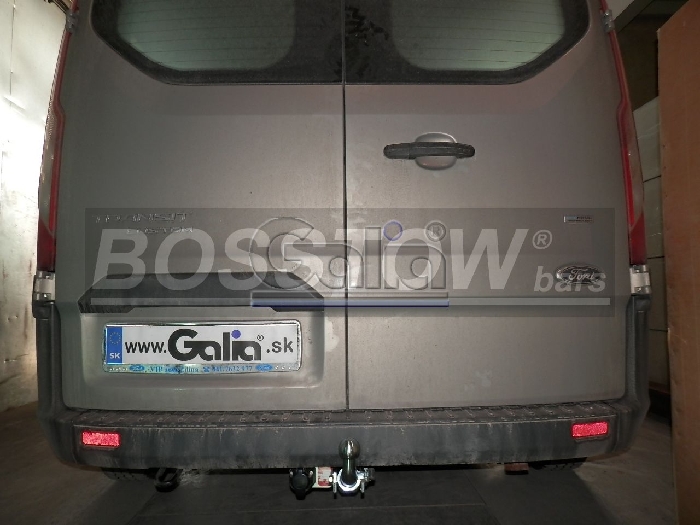 Anhängerkupplung für Ford-Tourneo Custom f. Fzg. mit Elektrosatz Vorbereitung, Baureihe 2019-2023 abnehmbar  Anhängerkupplung für Ford-Tourneo Custom f. Fzg. mit Elektrosatz Vorbereitung, Baureihe 2019-2023 abnehmbar