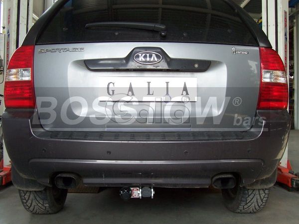 Anhängerkupplung für Kia-Sportage JE, Baureihe 2004-2010 abnehmbar