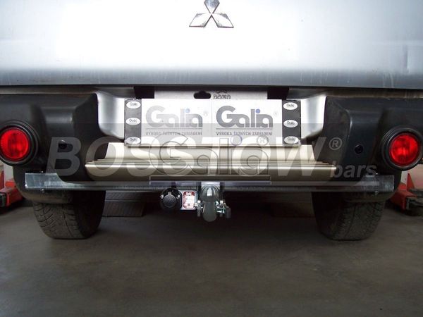 Anhängerkupplung für Mitsubishi-L200 2WD, Baureihe 2002-2006 abnehmbar  Anhängerkupplung für Mitsubishi-L200 2WD, Baureihe 2002-2006 abnehmbar