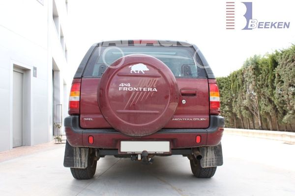 Anhängerkupplung für Opel-Frontera B, Sport, 2-türig, Baureihe 1998- abnehmbar  Anhängerkupplung für Opel-Frontera B, Sport, 2-türig, Baureihe 1998- abnehmbar