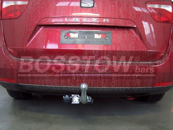 Anhängerkupplung für Seat-Ibiza Kombi, Baureihe 2015-2017 abnehmbar  Anhängerkupplung für Seat-Ibiza Kombi, Baureihe 2015-2017 abnehmbar