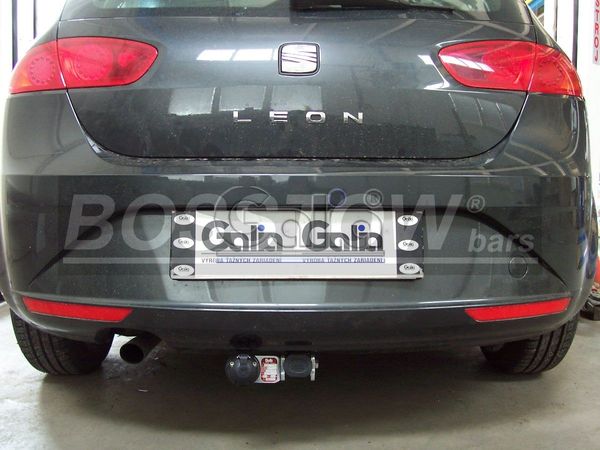 Anhängerkupplung für Seat-Leon Fließheck Typ 1P, nicht FR, FRV, Baureihe 2005-2012 abnehmbar