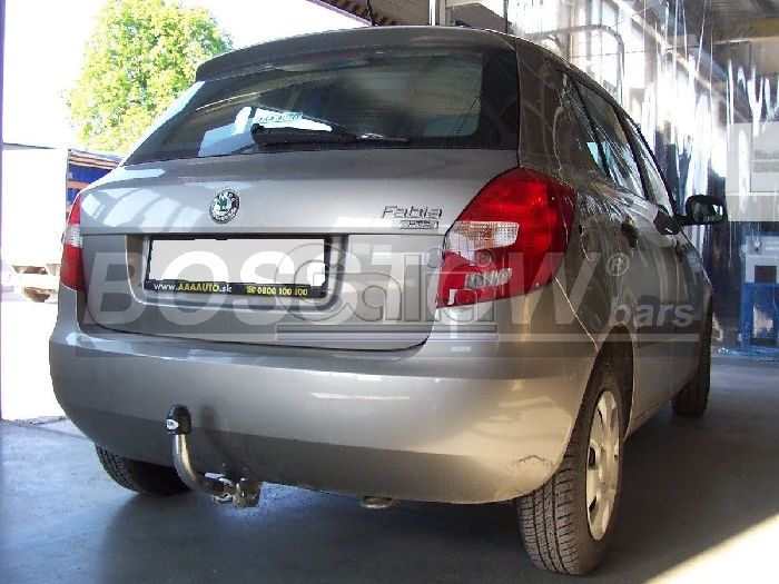 Anhängerkupplung für Skoda-Fabia Fließheck, nicht RS, Baureihe 2007-2010 abnehmbar  Anhängerkupplung für Skoda-Fabia Fließheck, nicht RS, Baureihe 2007-2010 abnehmbar