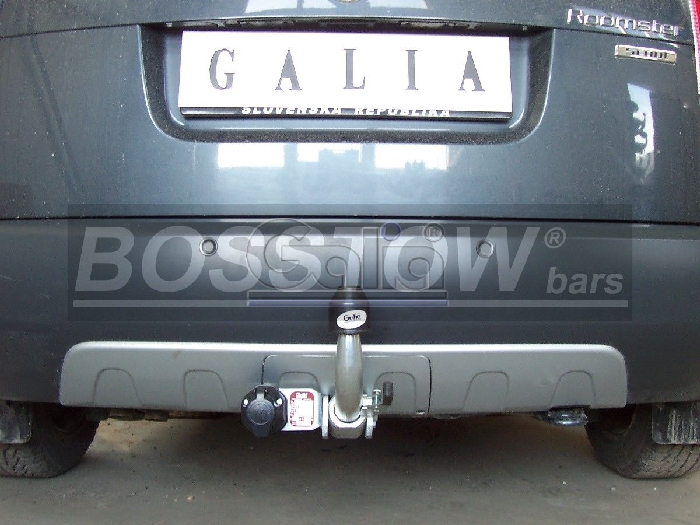 Anhängerkupplung für Skoda-Roomster, Baureihe 2010-2015 abnehmbar  Anhängerkupplung für Skoda-Roomster, Baureihe 2010-2015 abnehmbar
