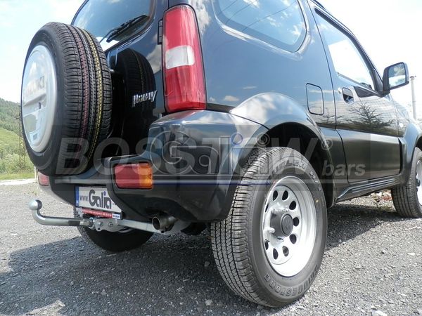 Anhängerkupplung für Suzuki-Jimny, Baureihe 1998-2001 abnehmbar  Anhängerkupplung für Suzuki-Jimny, Baureihe 1998-2001 abnehmbar