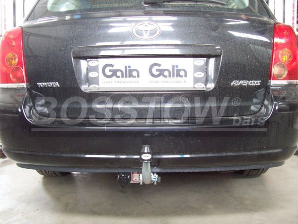 Anhängerkupplung für Toyota-Avensis T25, Kombi, Baureihe 2003-2009 abnehmbar  Anhängerkupplung für Toyota-Avensis T25, Kombi, Baureihe 2003-2009 abnehmbar