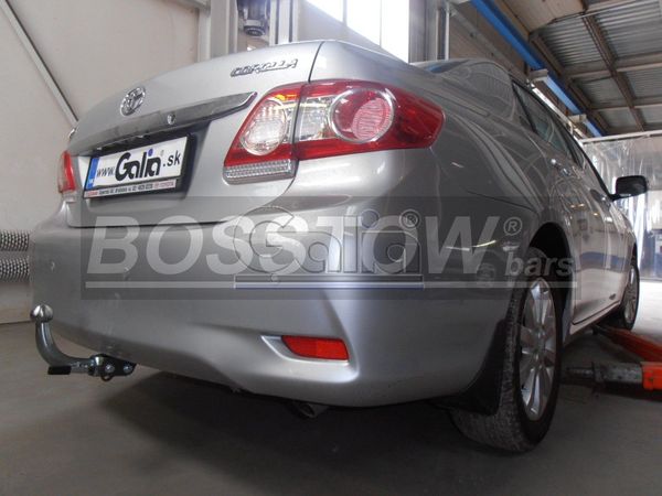 Anhängerkupplung für Toyota-Corolla (E15) Stufenheck, Baureihe 2007- abnehmbar  Anhängerkupplung für Toyota-Corolla (E15) Stufenheck, Baureihe 2007- abnehmbar