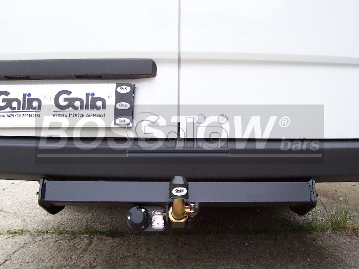 Anhängerkupplung für VW-Crafter I 46, Kasten, Radstd. 3665mm, Fzg. ohne Trittbrettst., Baureihe 2006-2017 abnehmbar  Anhängerkupplung für VW-Crafter I 46, Kasten, Radstd. 3665mm, Fzg. ohne Trittbrettst., Baureihe 2006-2017 abnehmbar