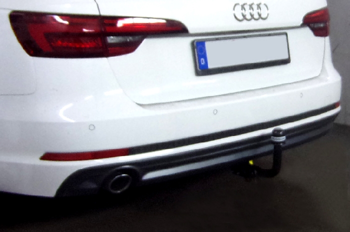 Anhängerkupplung für Audi-A4 Avant - 2015- nicht Quattro, nicht RS4 und S4, speziell S-Line Ausf.:  vertikal