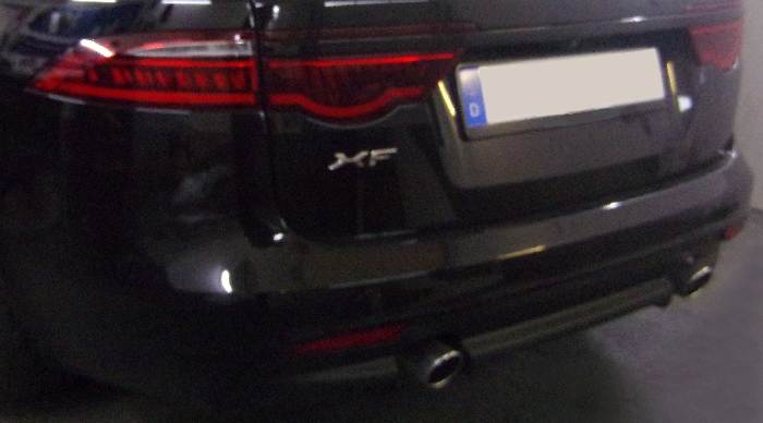 Anhängerkupplung Jaguar XF Kombi Sportbrake X260, Baureihe 2017-2020  vertikal