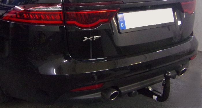 Anhängerkupplung Jaguar XF Kombi Sportbrake X260, Baureihe 2017-2020  vertikal