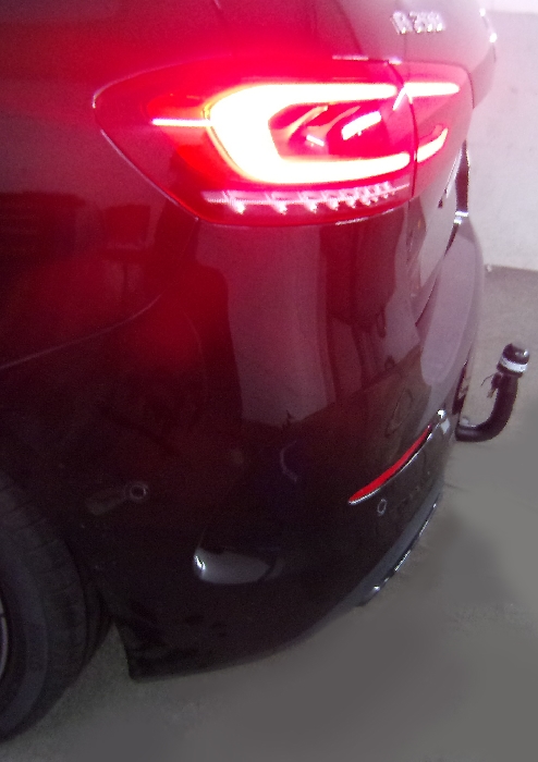 Anhängerkupplung Mercedes B-Klasse W247, spez. m. AMG Sport o. Styling Paket - 2019-  vertikal