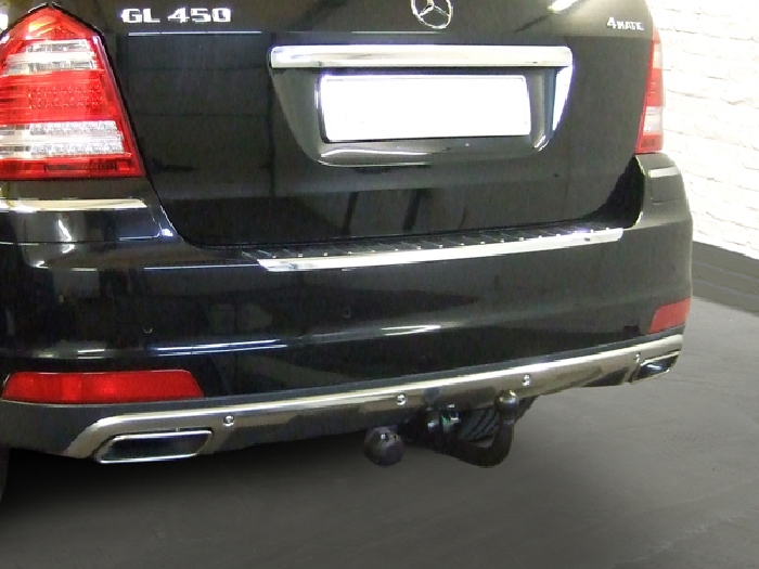 Anhängerkupplung für Mercedes-GL - 2006-2012 X164, spez. m. AMG Sport o. Styling Paket Ausf.:  vertikal