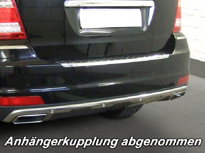 Anhängerkupplung für Mercedes-GL - 2006-2012 X164, spez. m. AMG Sport o. Styling Paket Ausf.:  vertikal