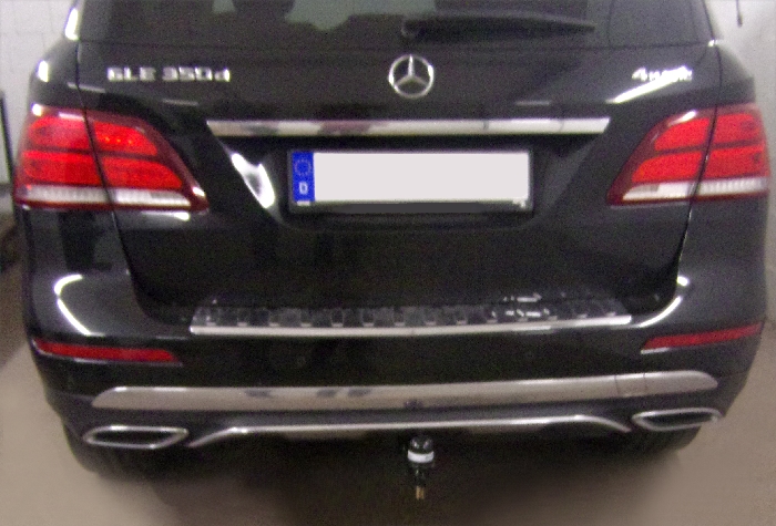 Anhängerkupplung für Mercedes-GLE W166 spez. m. AMG Sport o. Styling Paket - 2015-2018 Ausf.:  vertikal