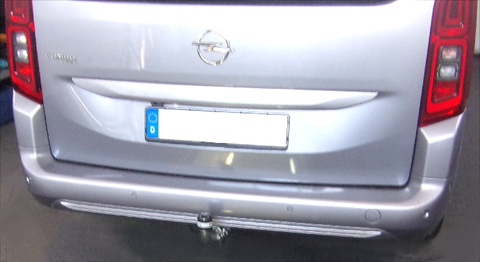 Anhängerkupplung Opel Combo E, Life (L2) - 2018- abnehmbar