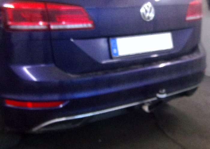 Anhängerkupplung für VW-Golf - 2018- VII Sportsvan Ausf.:  vertikal