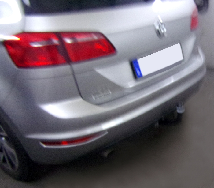 Anhängerkupplung für VW-Golf - 2013-2018 VII Sportsvan Ausf.:  feststehend
