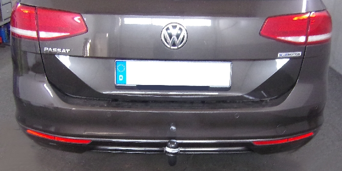 Anhängerkupplung für VW-Passat 3c, incl. 4-Motion, Variant - 2014- Ausf.:  feststehend