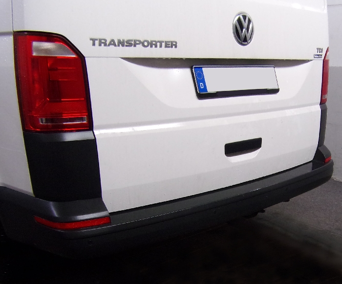 Anhängerkupplung für VW-Transporter - 2015-2019 T6, Kasten Bus Kombi, inkl. 4x4 Ausf.:  feststehend