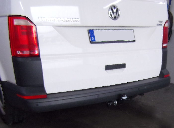 Anhängerkupplung für VW-Transporter - 2015-2019 T6, Kasten Bus Kombi, inkl. 4x4 Ausf.:  feststehend