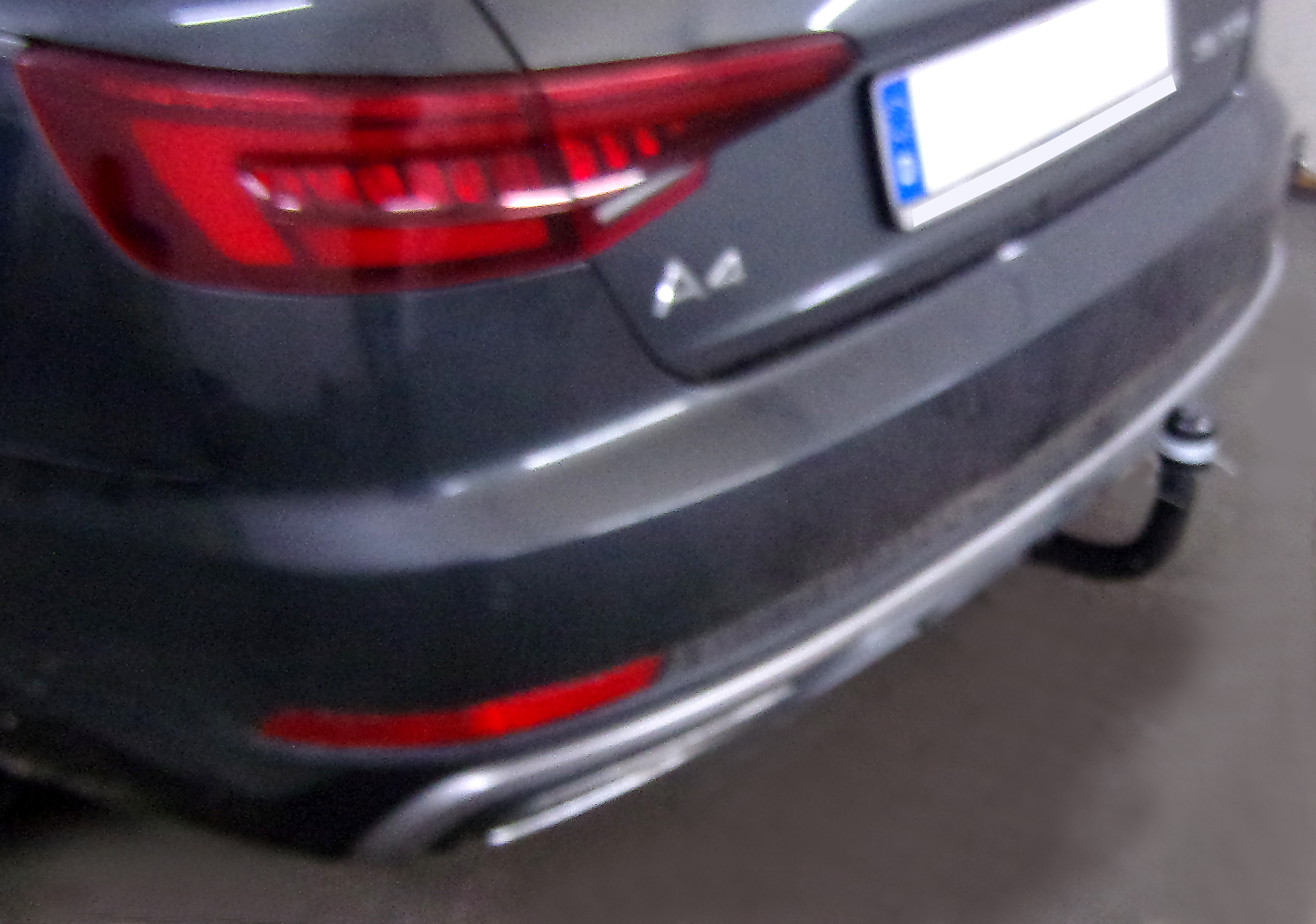 Anhängerkupplung für Audi-A4 Limousine nicht Quattro, nicht S4, speziell S-Line, Baureihe 2015-2024 V-abnehmbar