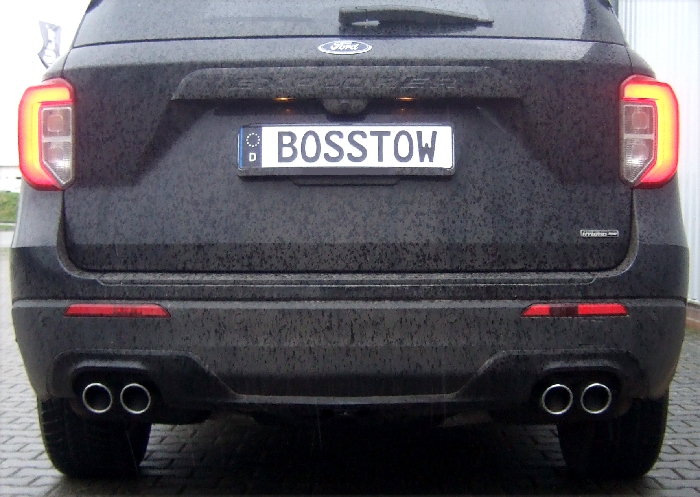 Anhängerkupplung für Ford-Explorer VI, ST-line 2WD, inkl. Hybrid, Baureihe 2019-2024 V-abnehmbar